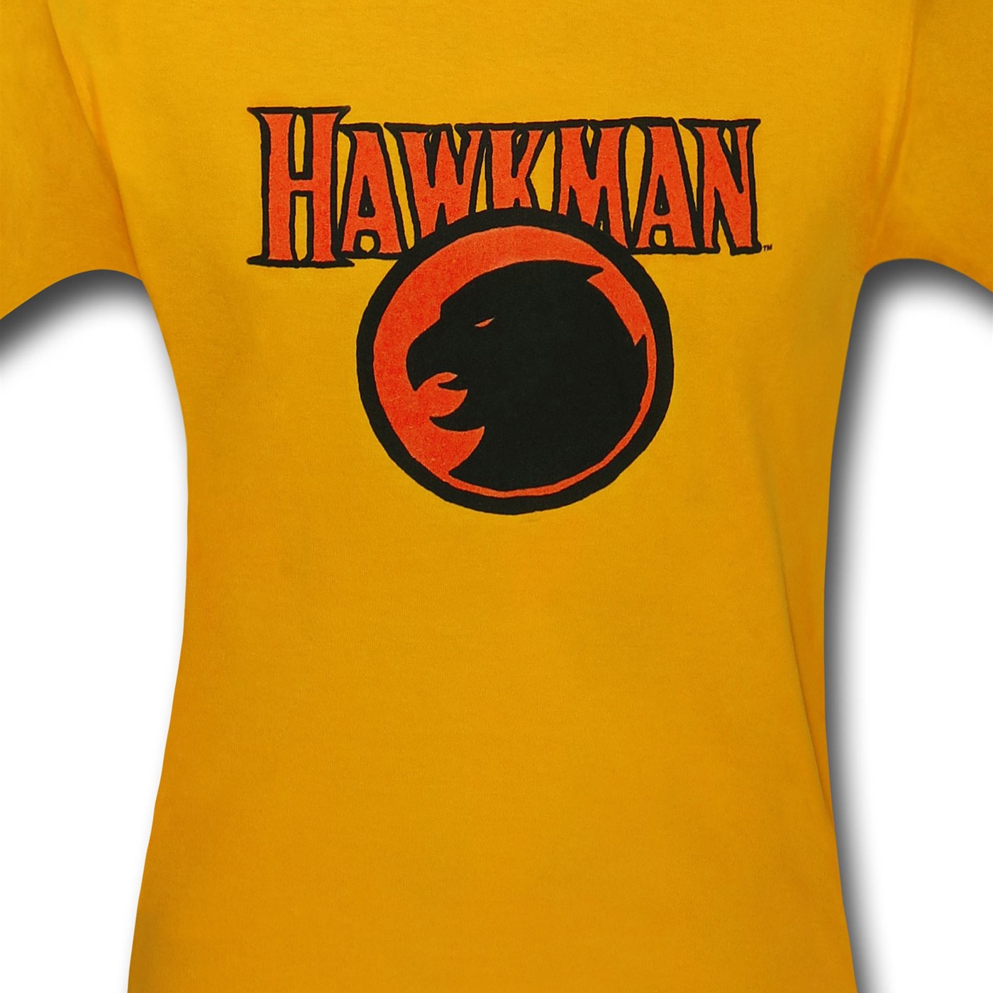 Hawkman Symbol on Gold Kids T-Shirt