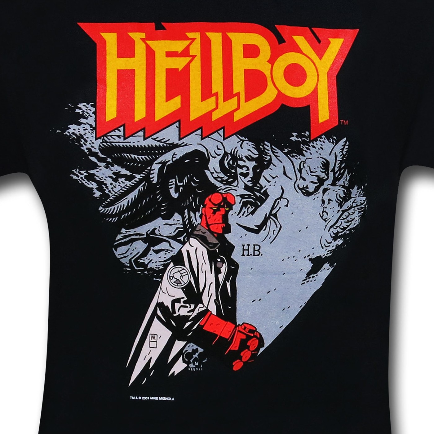 hellboy tee shirt