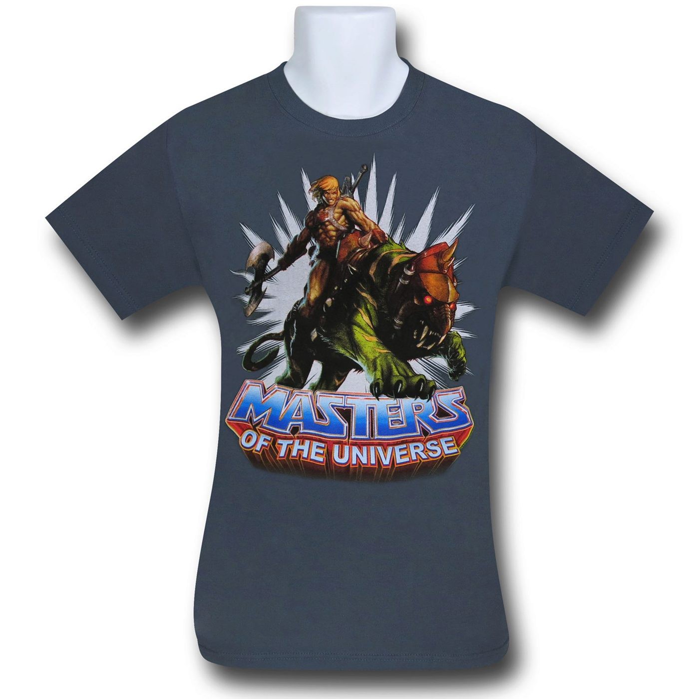 He-Man Battle Cat Charge 30 Single T-Shirt