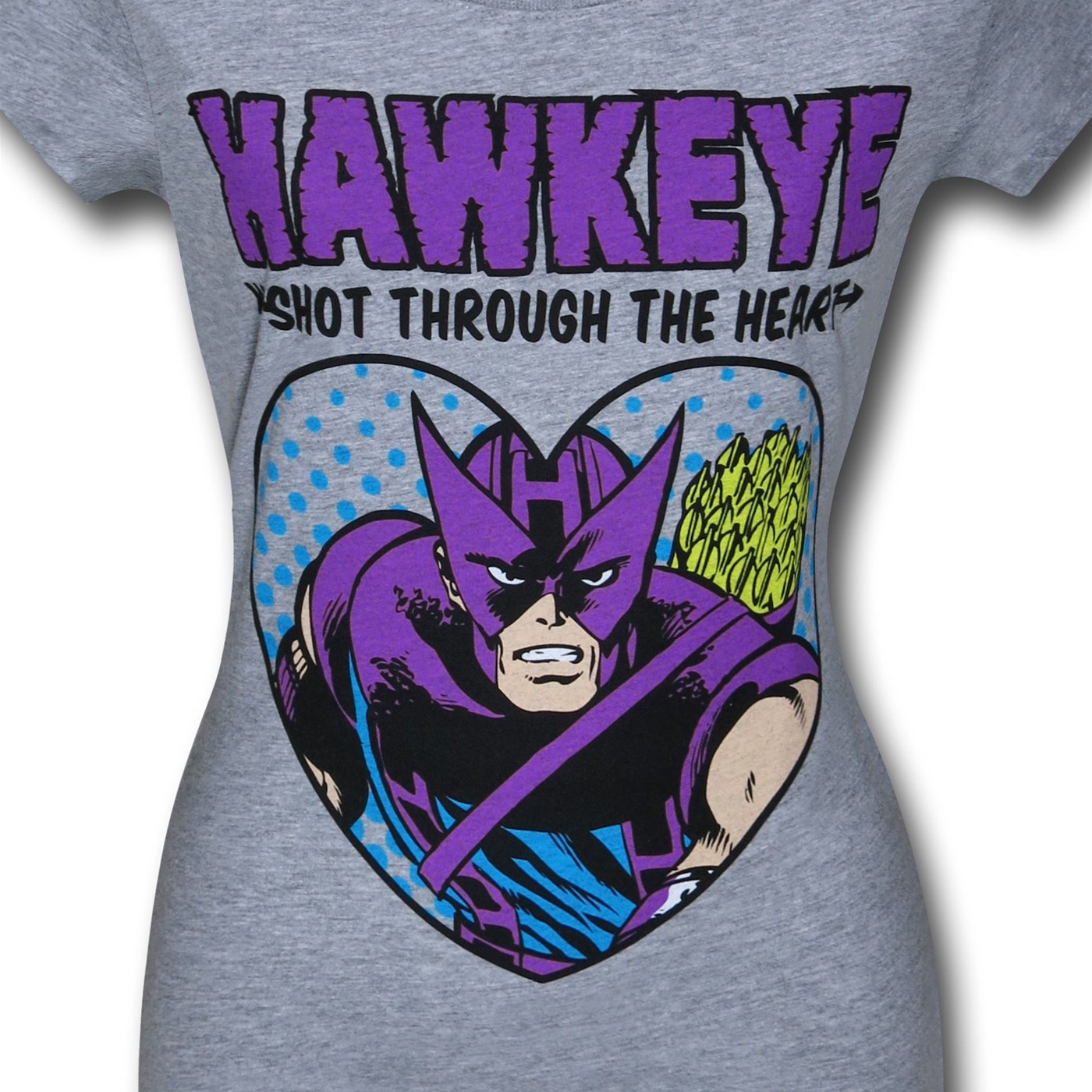 Hawkeye Shot Through The Heart Women's T-Shirt