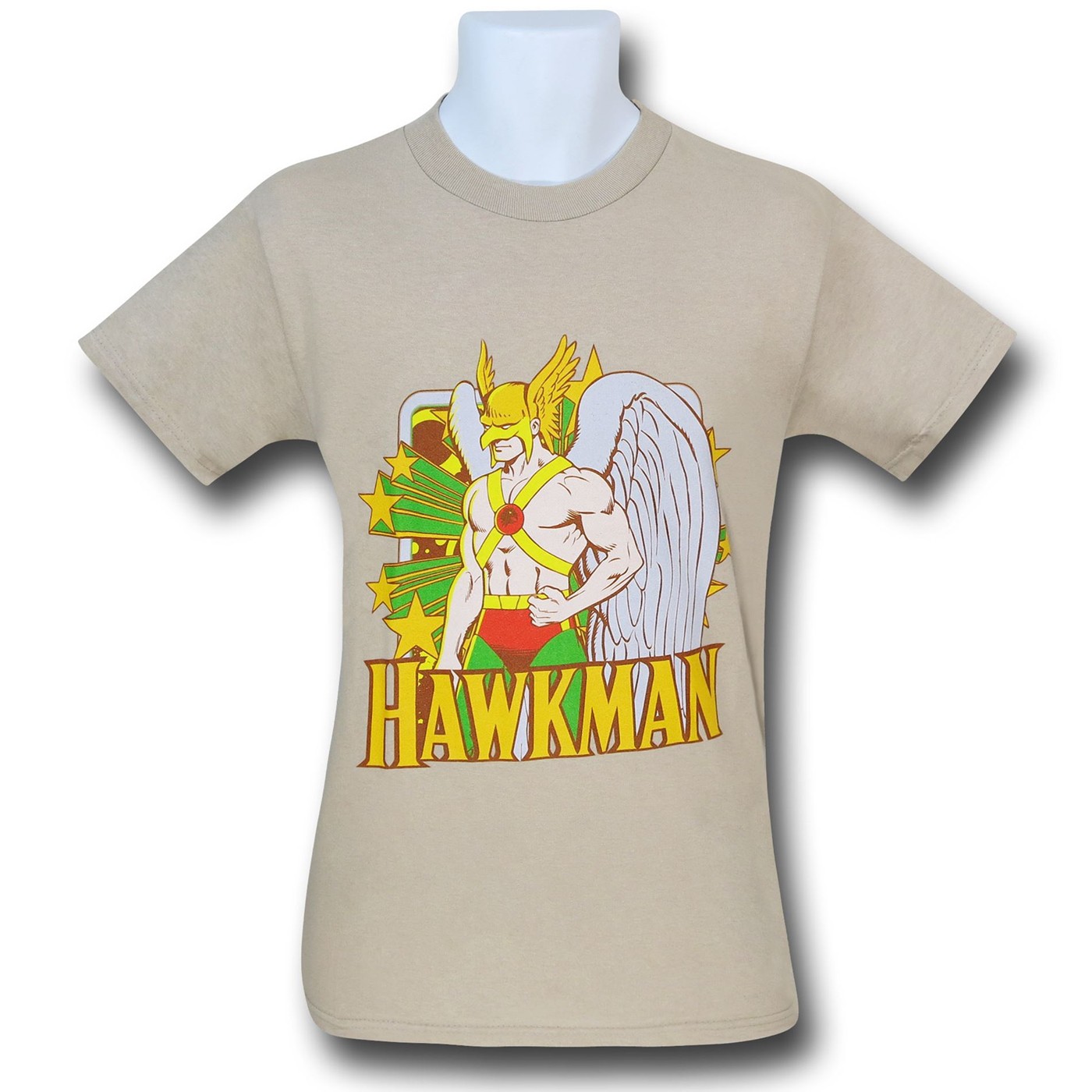 Hawkman Stars Tan T-Shirt
