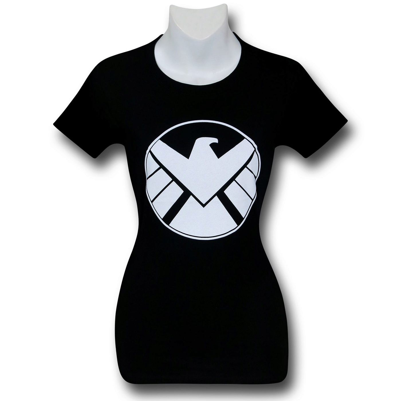 SHIELD Symbol Women's Black T-Shirt