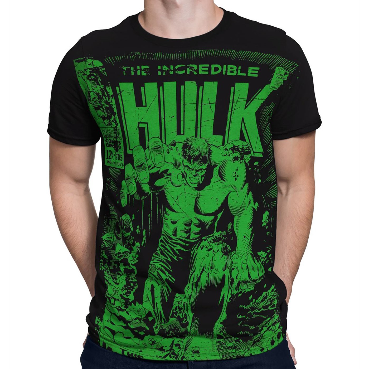 hulk t shirt marvel