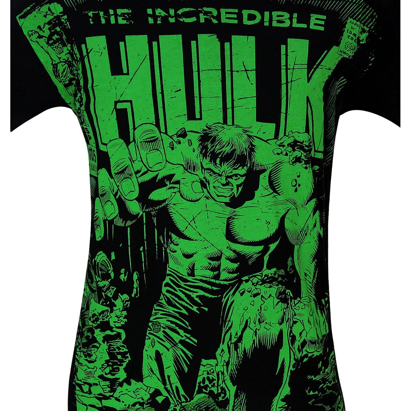 Hulk #105 Cover Black 30 Single T-Shirt