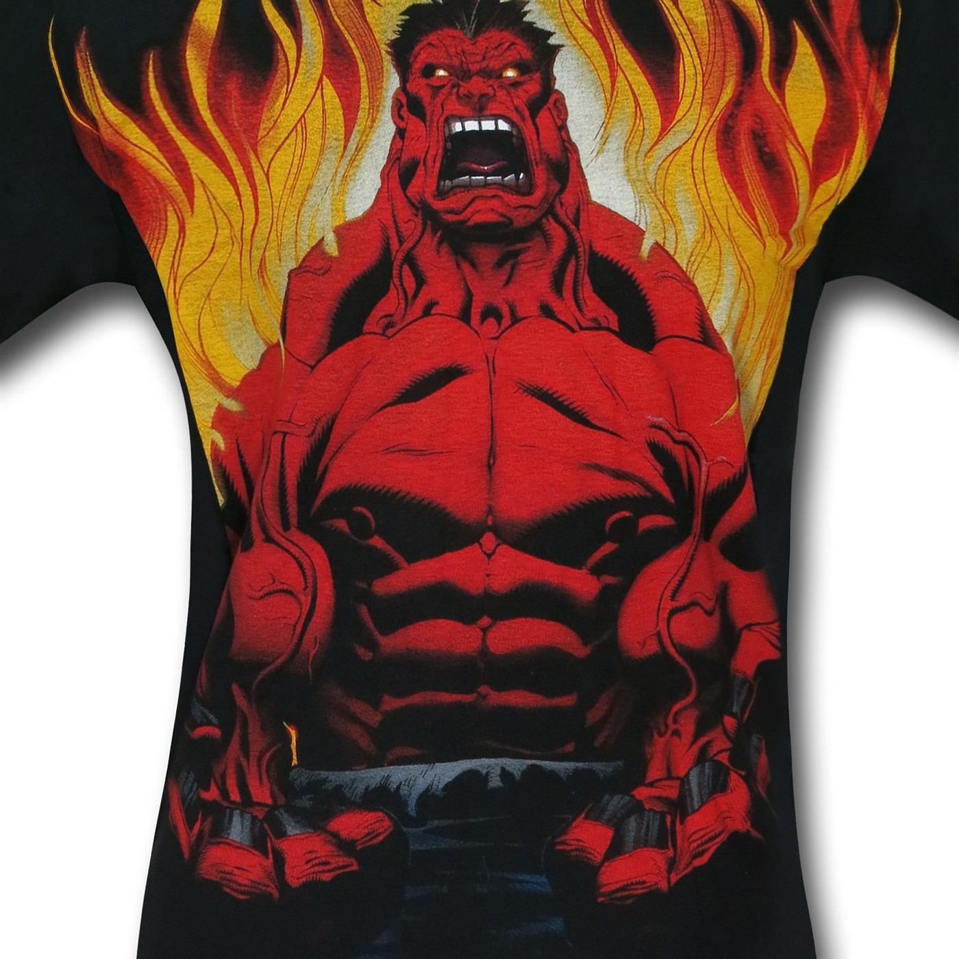Red Hulk Rage 30 Single T-Shirt