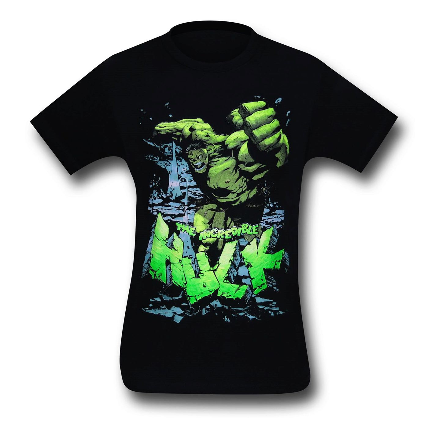 Hulk Big Smash & Logo 30 Single T-Shirt