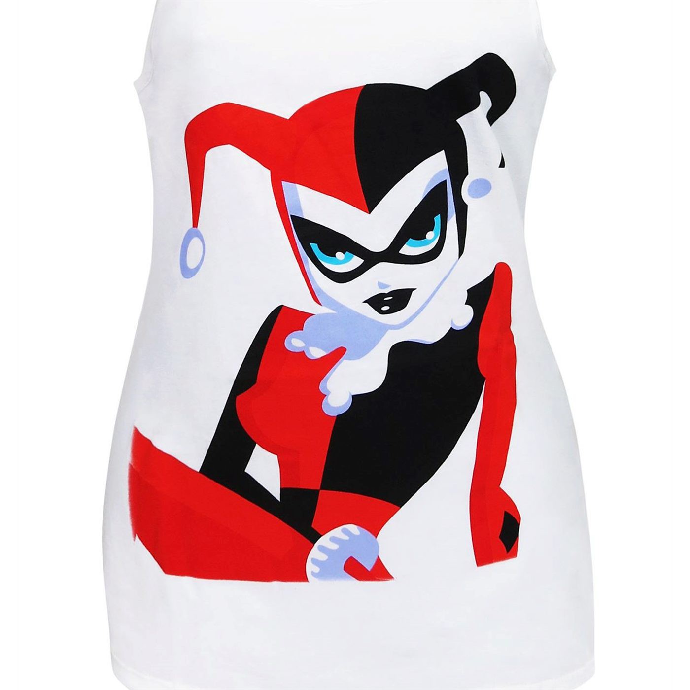 Harley Quinn All-Over Women's Keyhole Tank Top