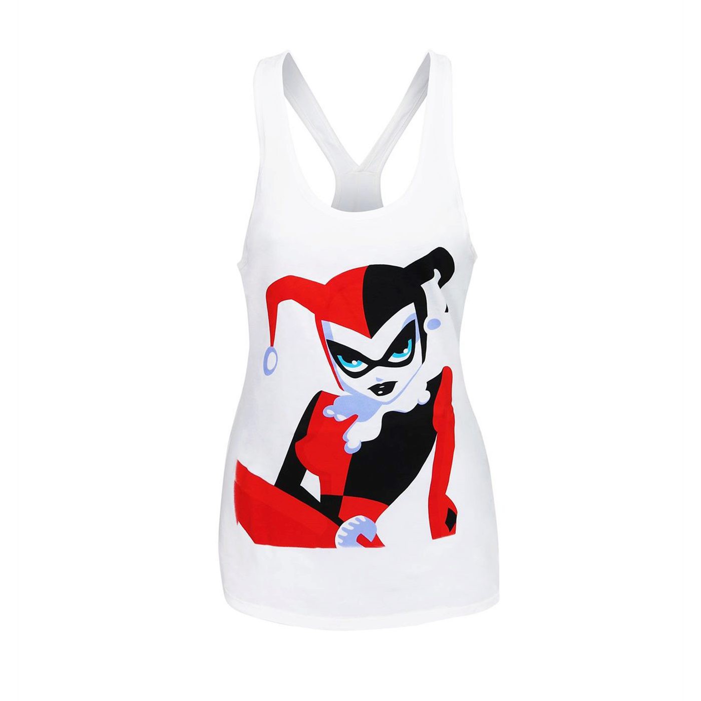 Harley Quinn All-Over Women's Keyhole Tank Top