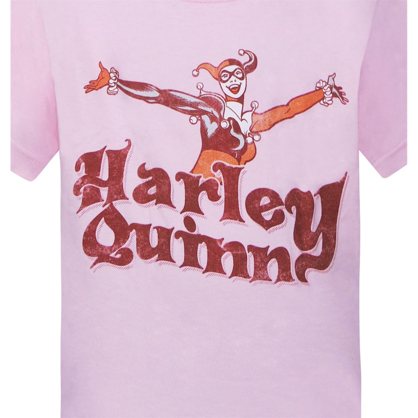 Harley Quinn Pink Kids T-Shirt