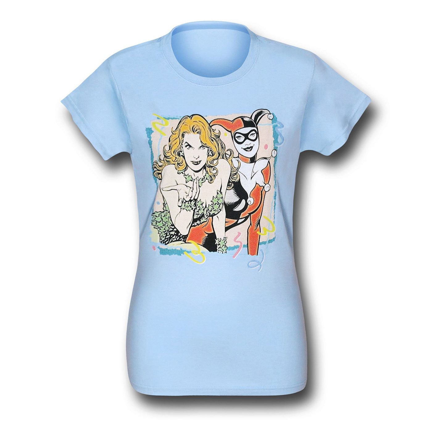 Harley and Ivy Womens Light Blue T-Shirt