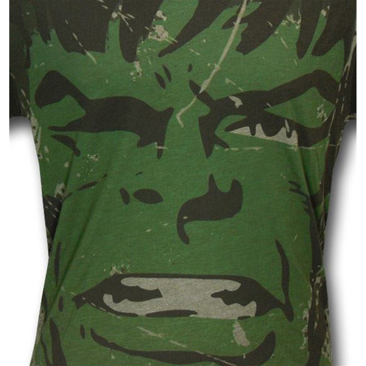 Hulk Big Face Print Sublimated T-Shirt