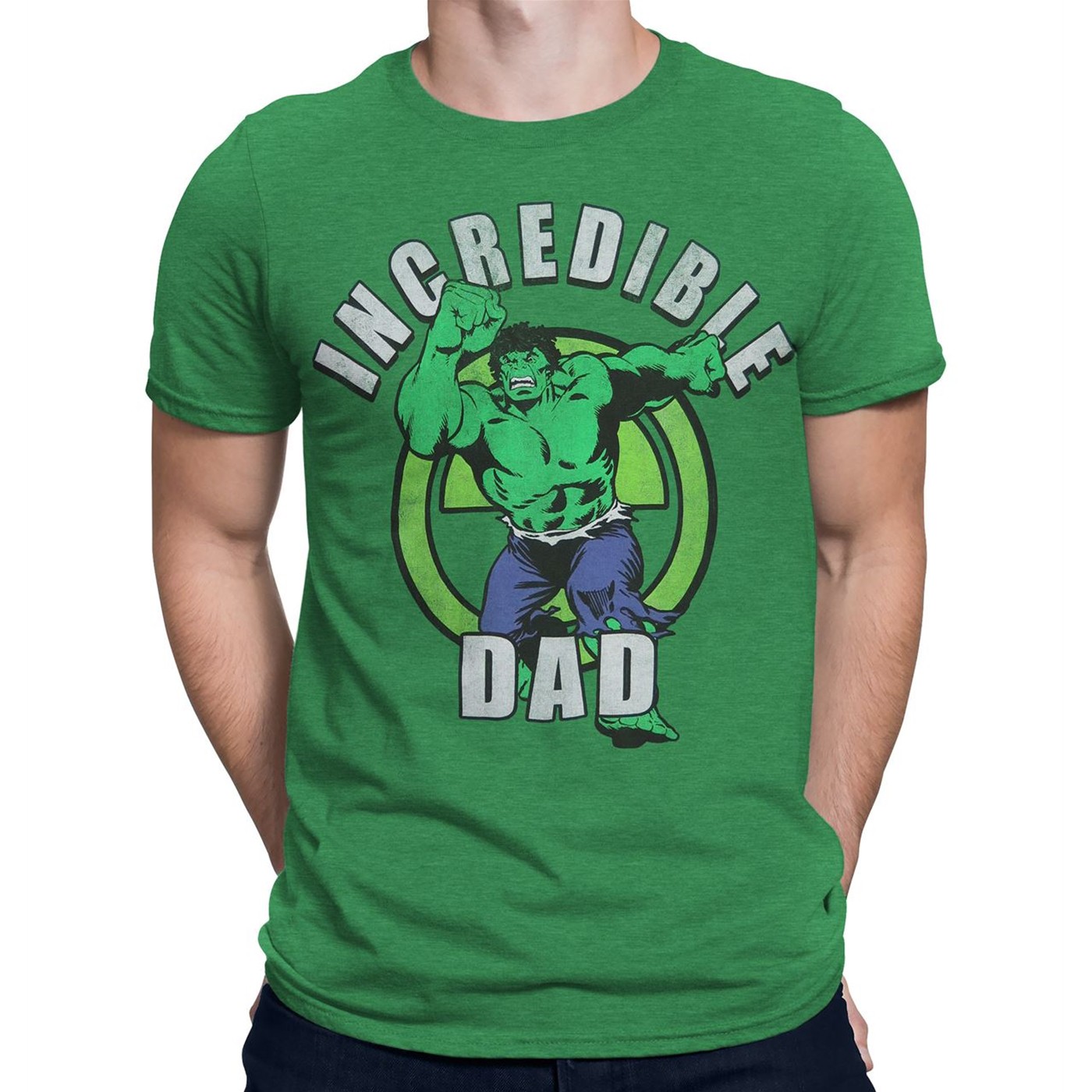The Hulk Incredible Dad Men's T-Shirt