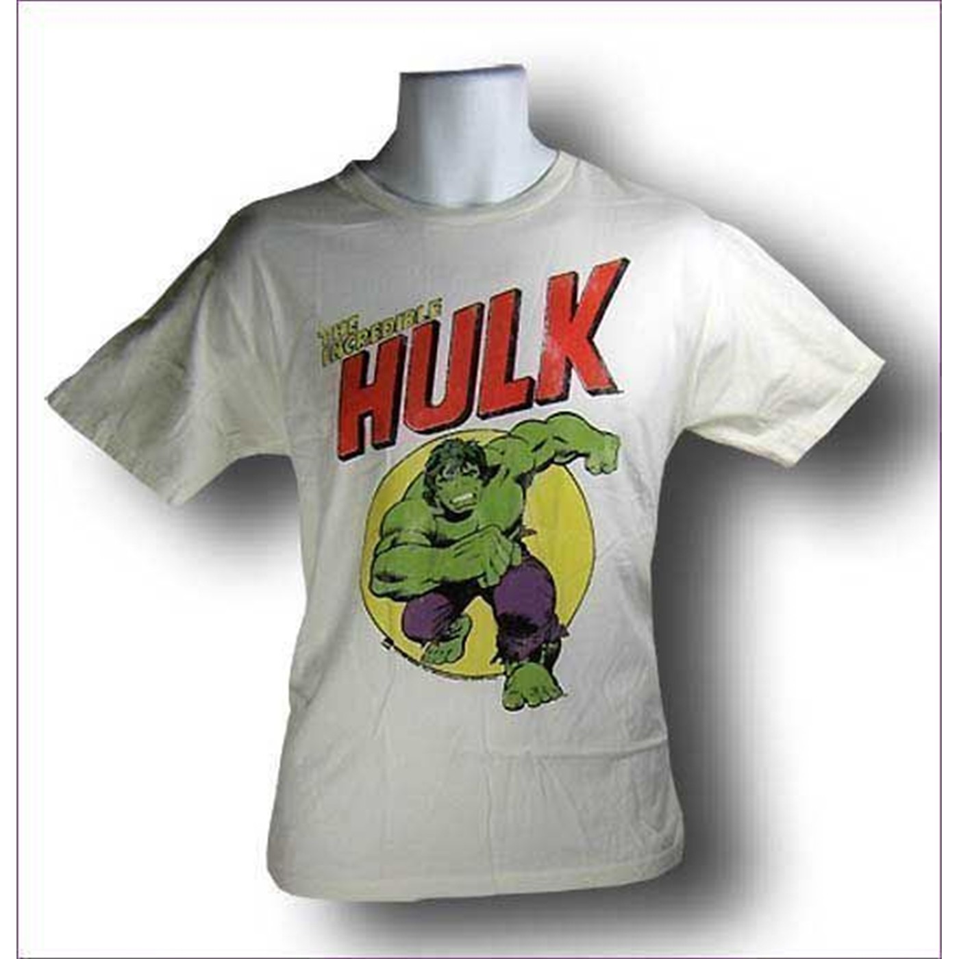 The Hulk T-Shirt Off White Classic