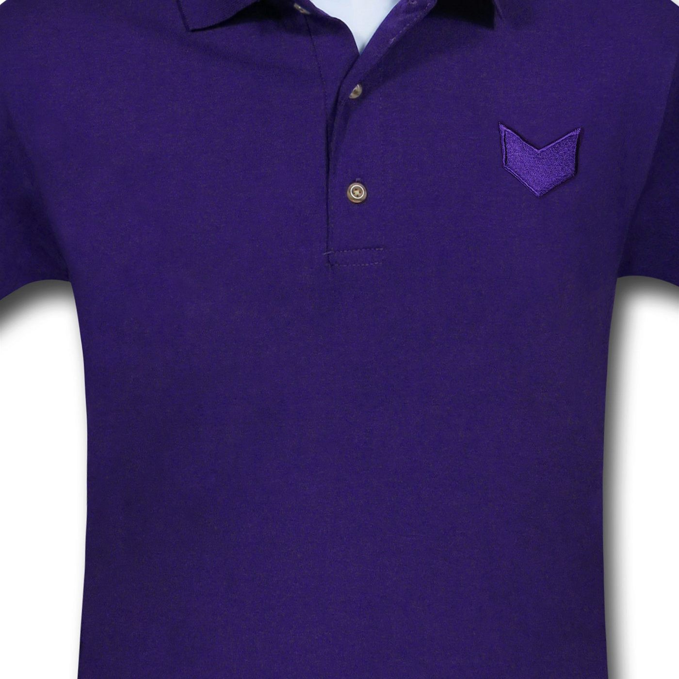 Hawkeye Symbol Purple Polo Shirt