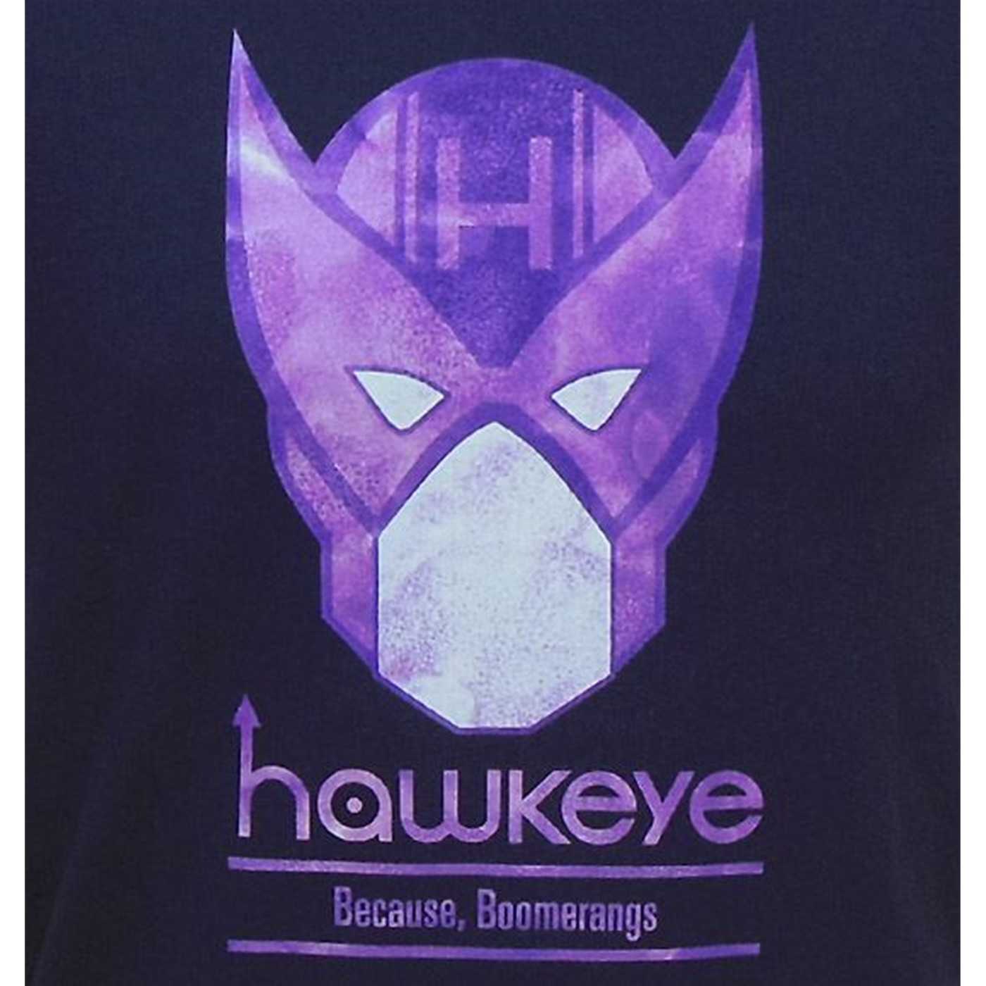 Hawkeye Because Boomerangs 30 Single T-Shirt