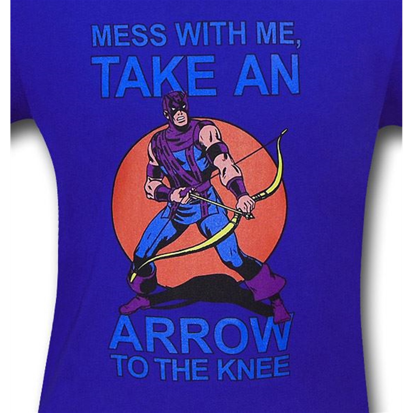 Hawkeye Arrow To The Knee 30 Single T-Shirt