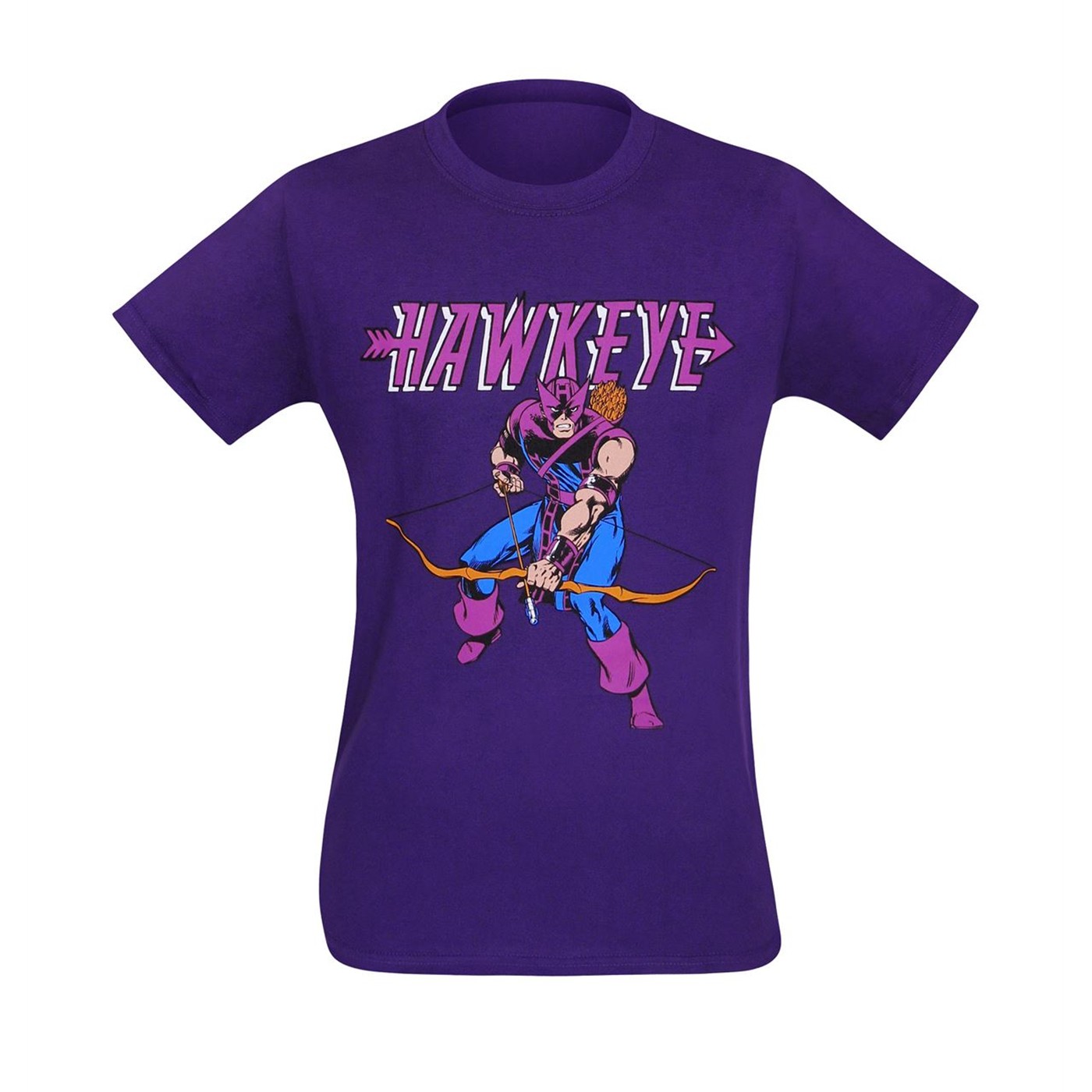 Hawkeye Retro Purple T-Shirt