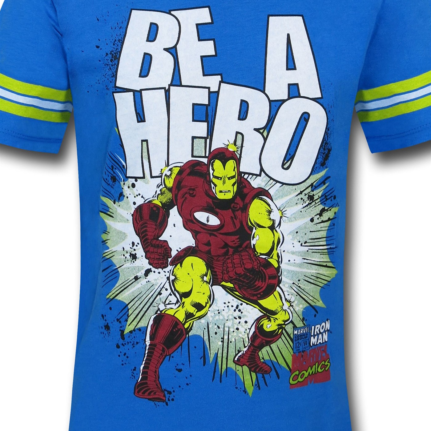Iron Man Be a Hero Girls Kids T-Shirt