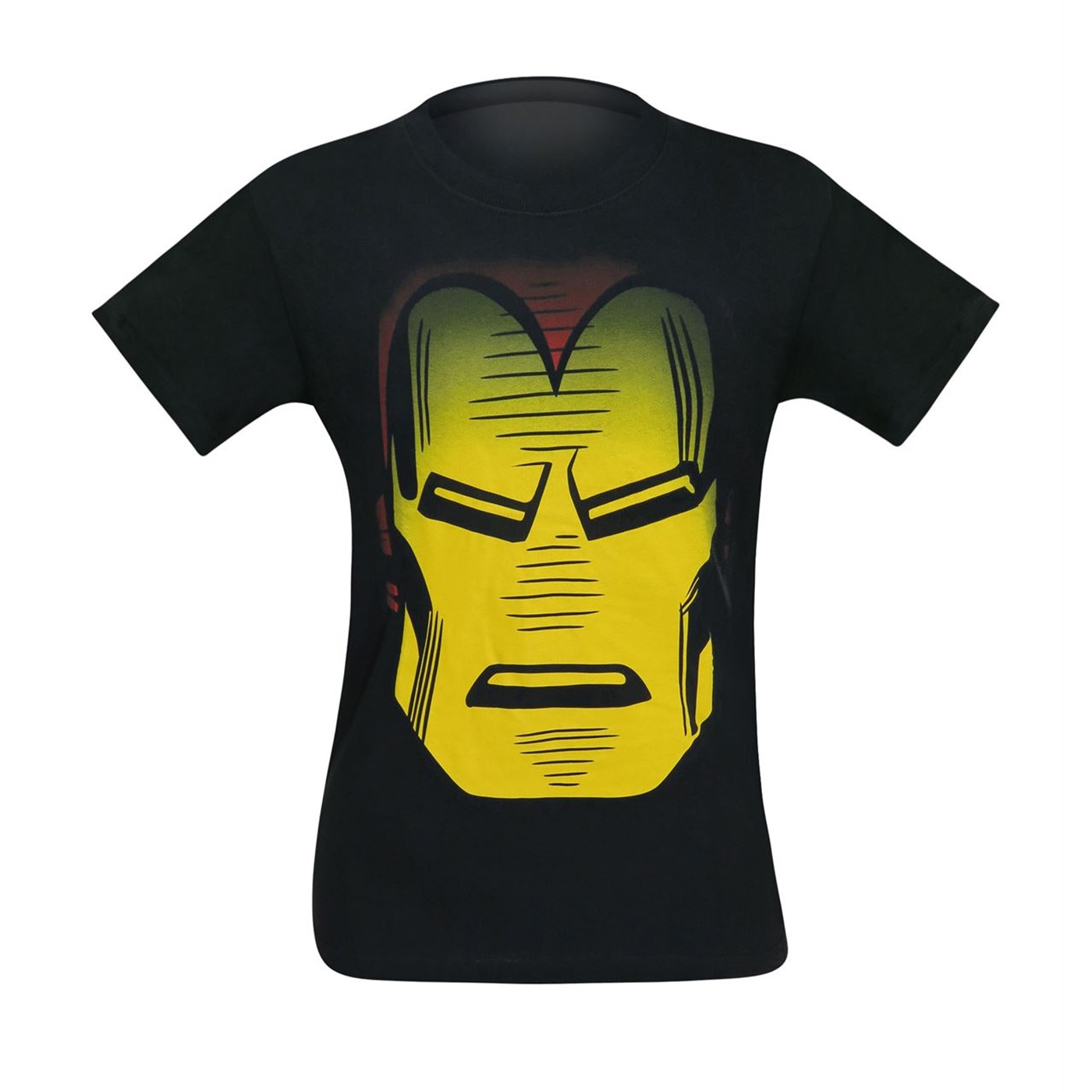 Iron Man Helmet Head Men's T-Shirt