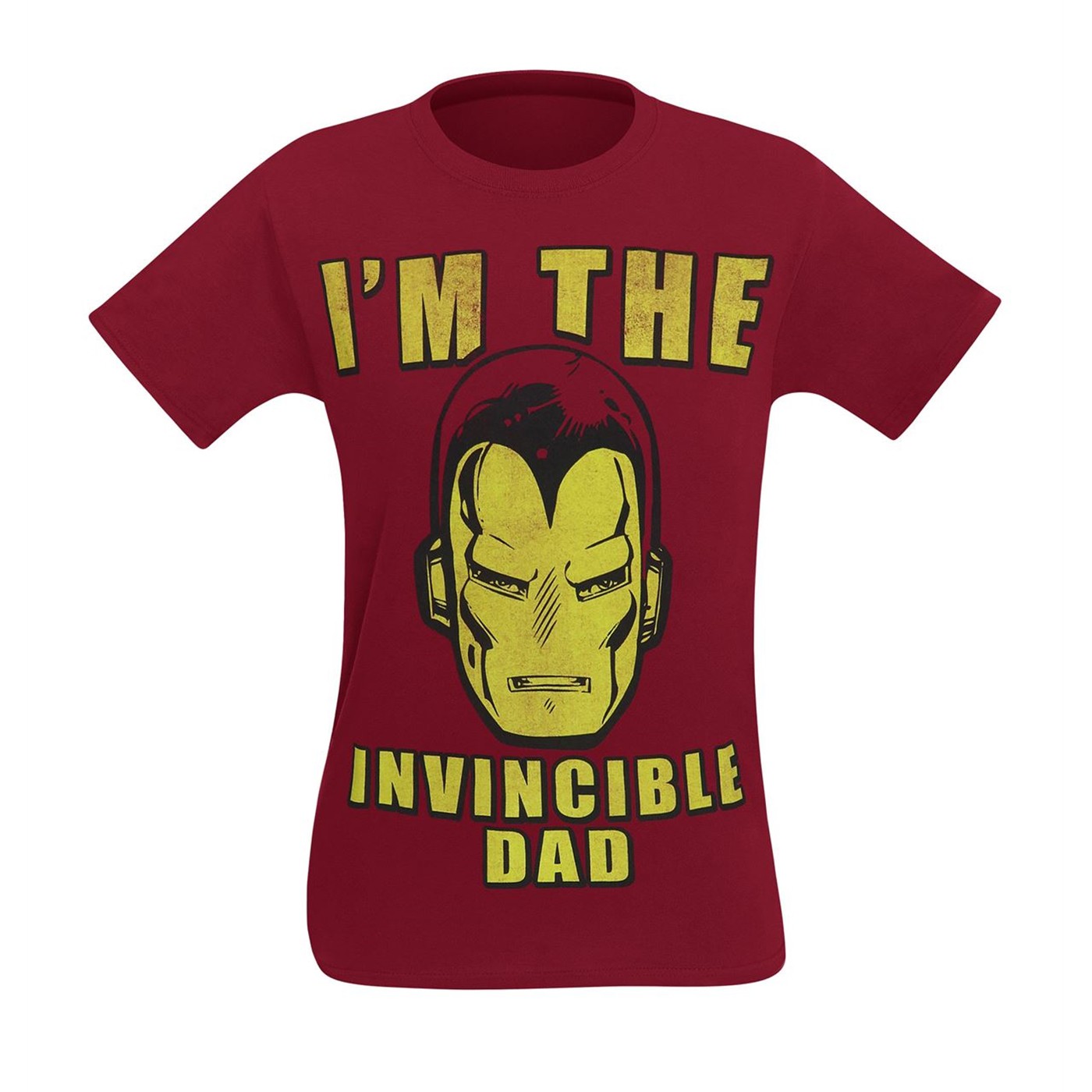 Iron Man I'm The Invincible Dad Men's T-Shirt