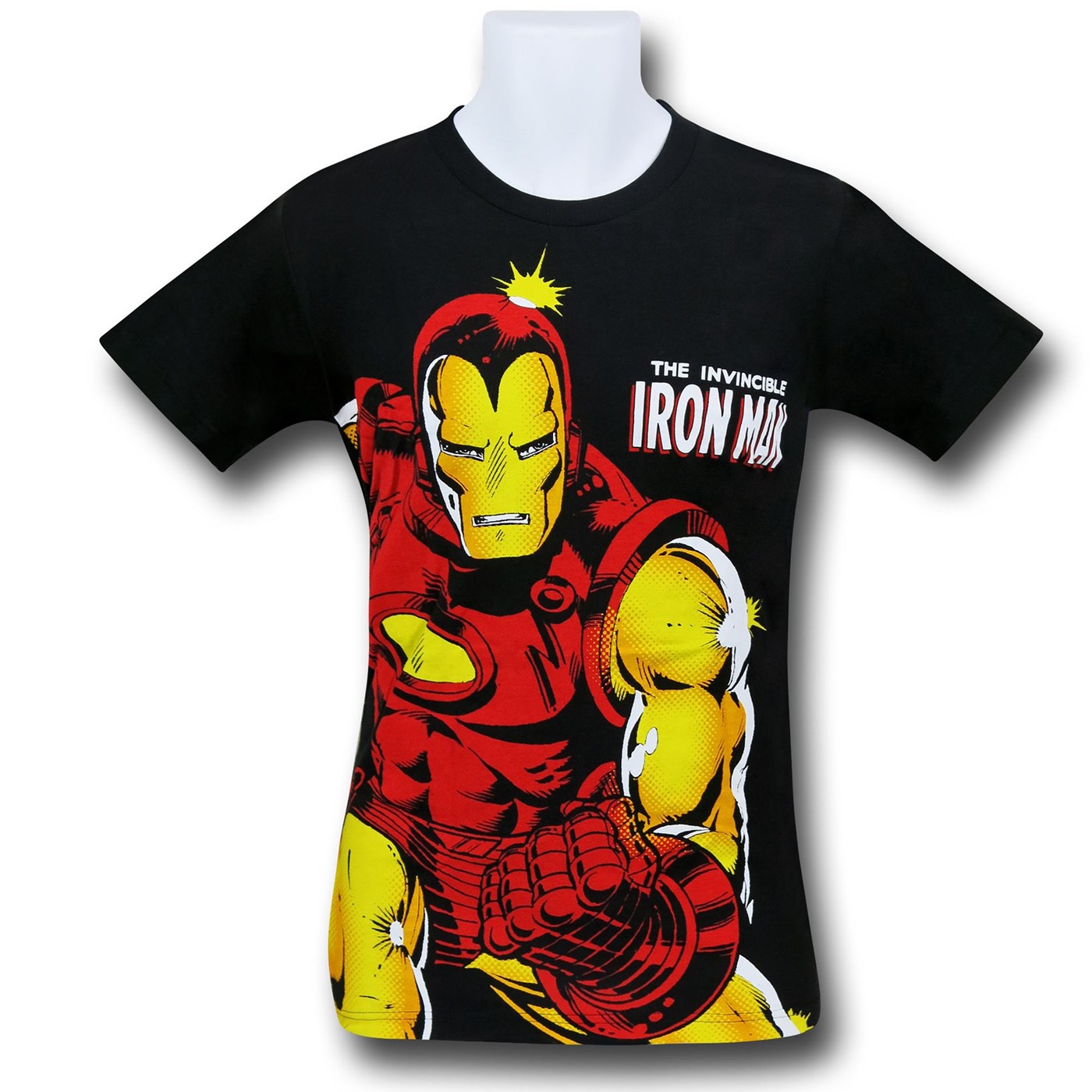 Iron Man Invincible Big Image 30 Single T-Shirt