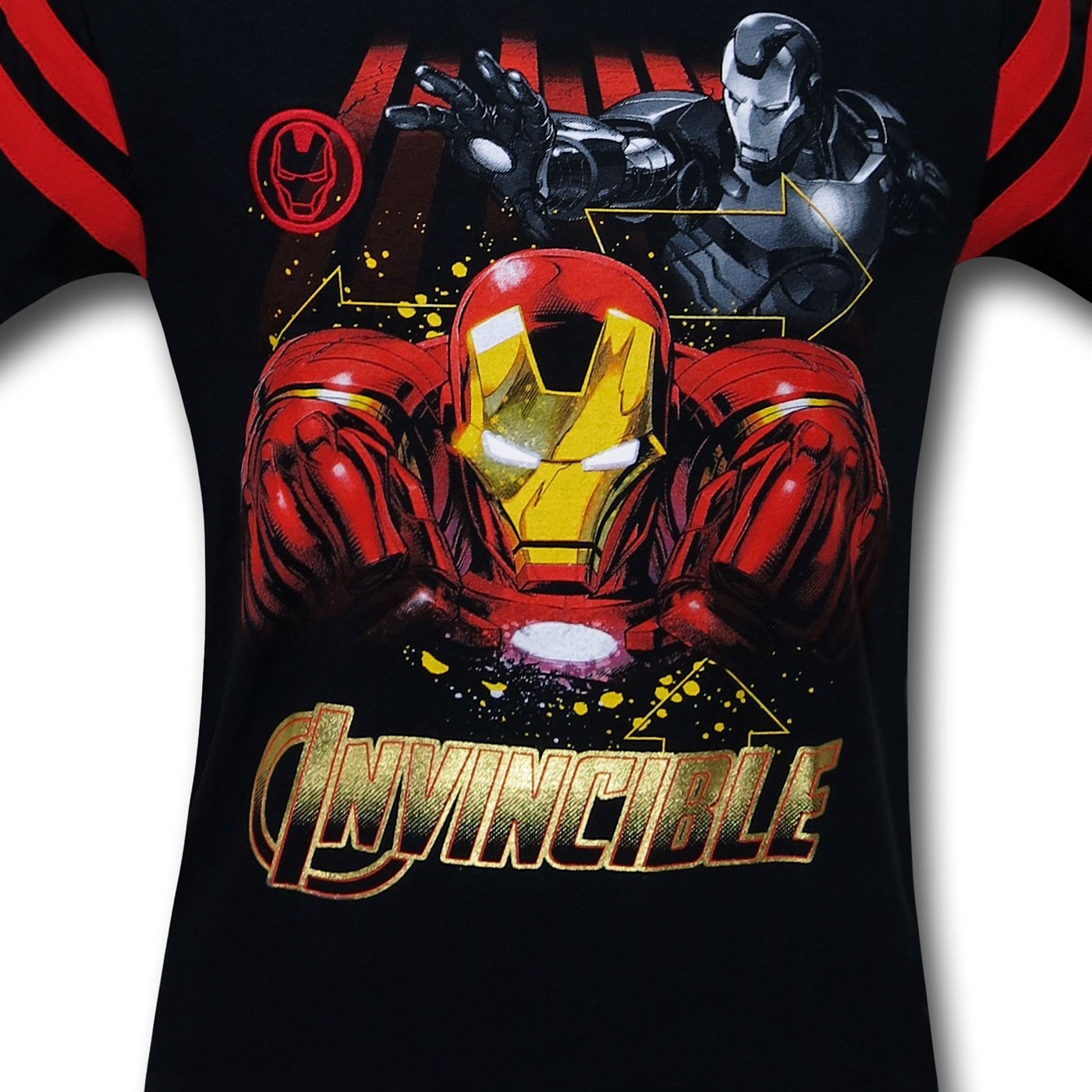 Iron Man Invincible Gold Foil Kids T-Shirt