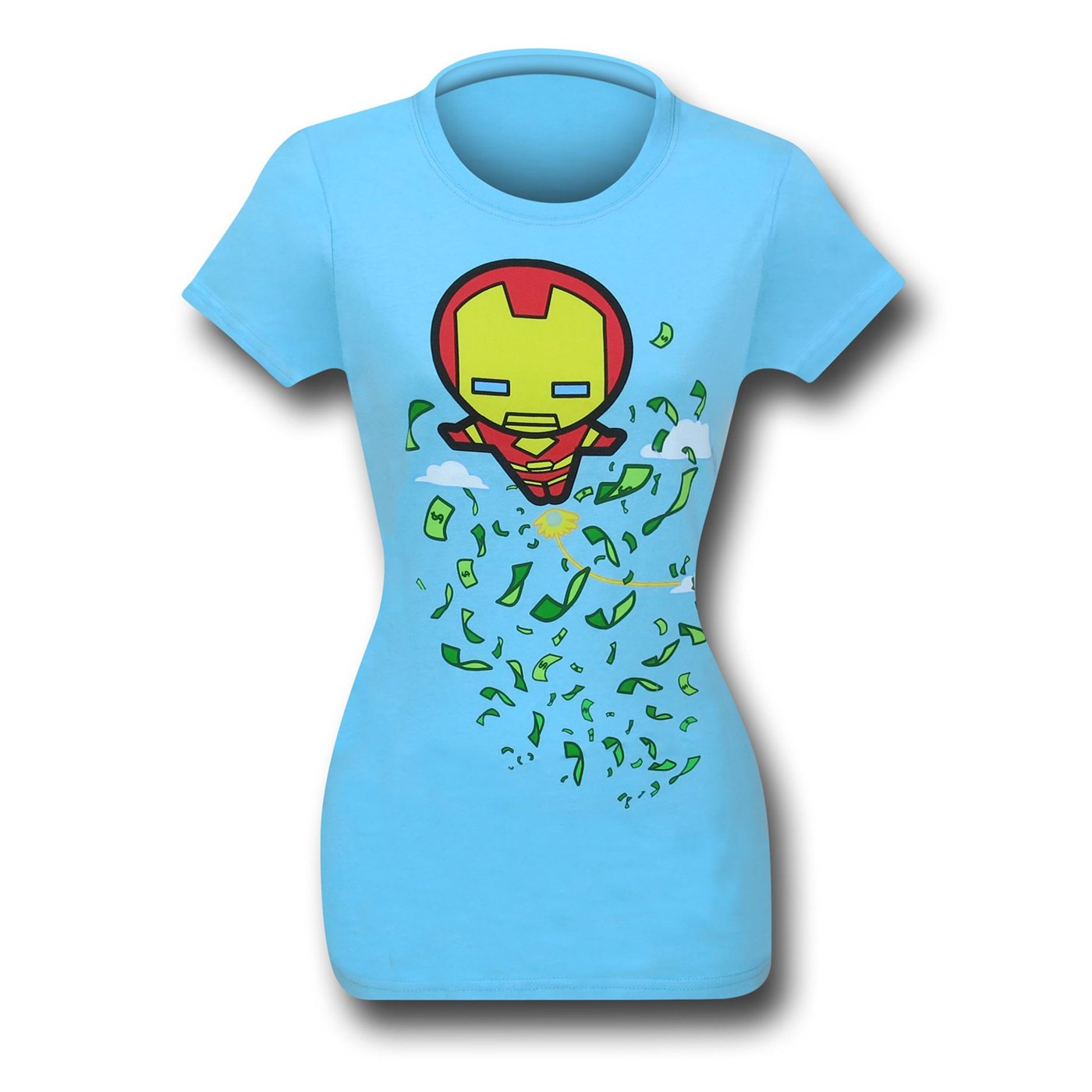 Iron Man Kawaii Flight Women's T-Shirt