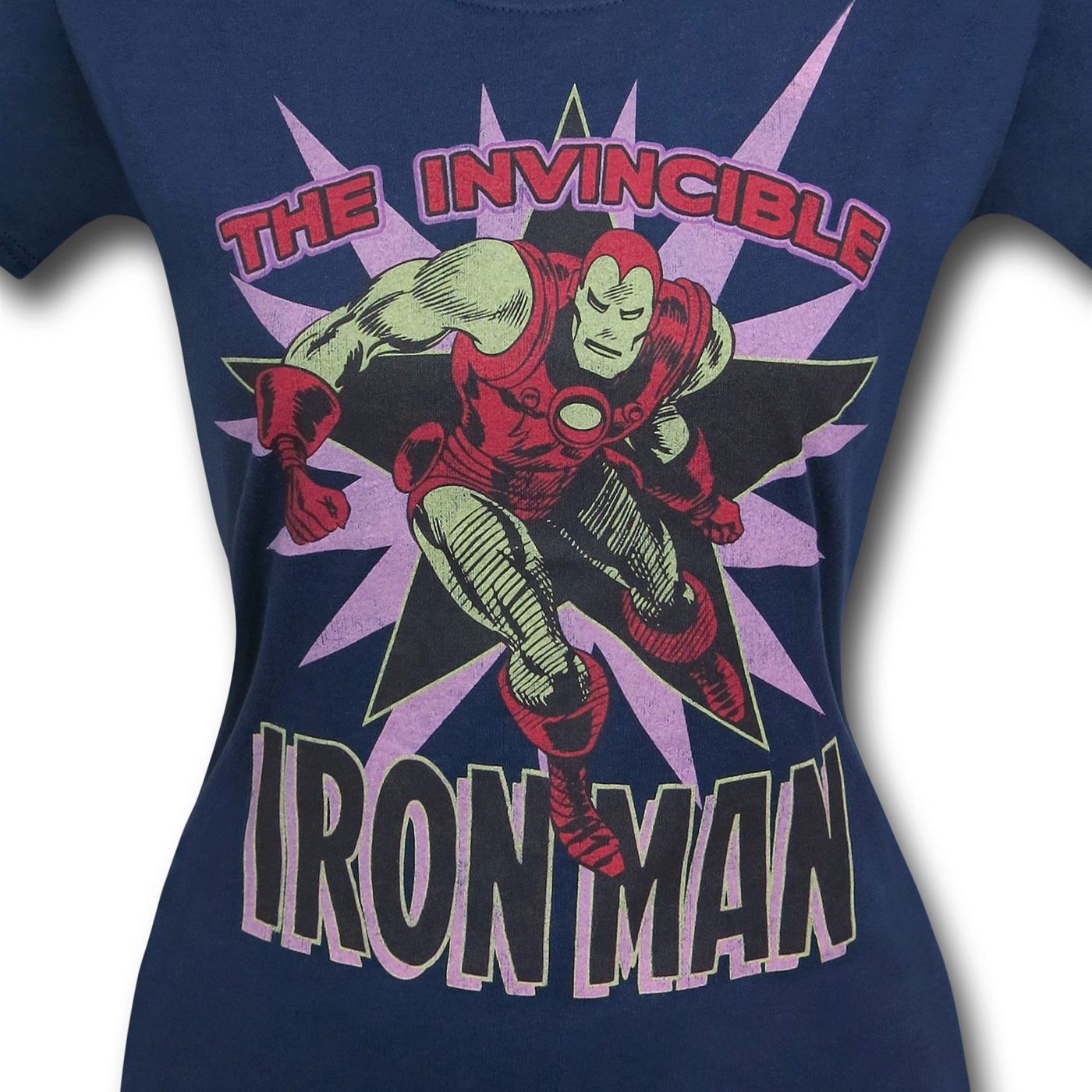 Iron Man Super Star Retro Women's T-Shirt