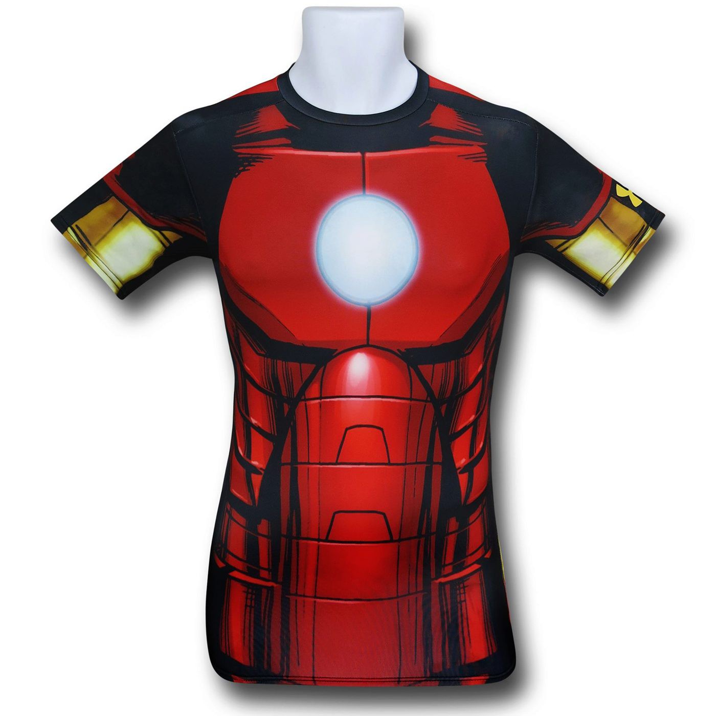 Iron Man Costume Under Armour Compression T-Shirt