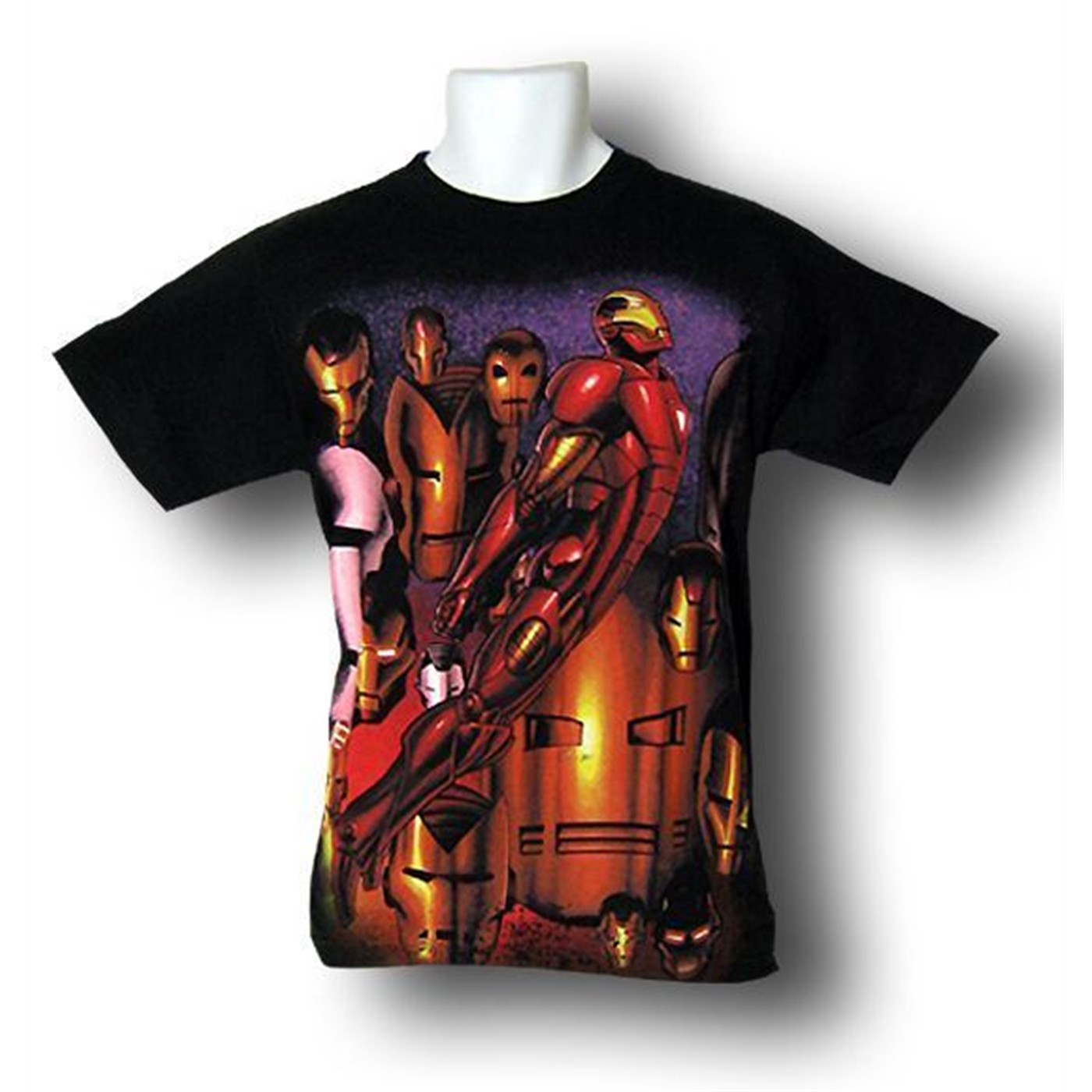 Iron Man Multi Armors T-Shirt