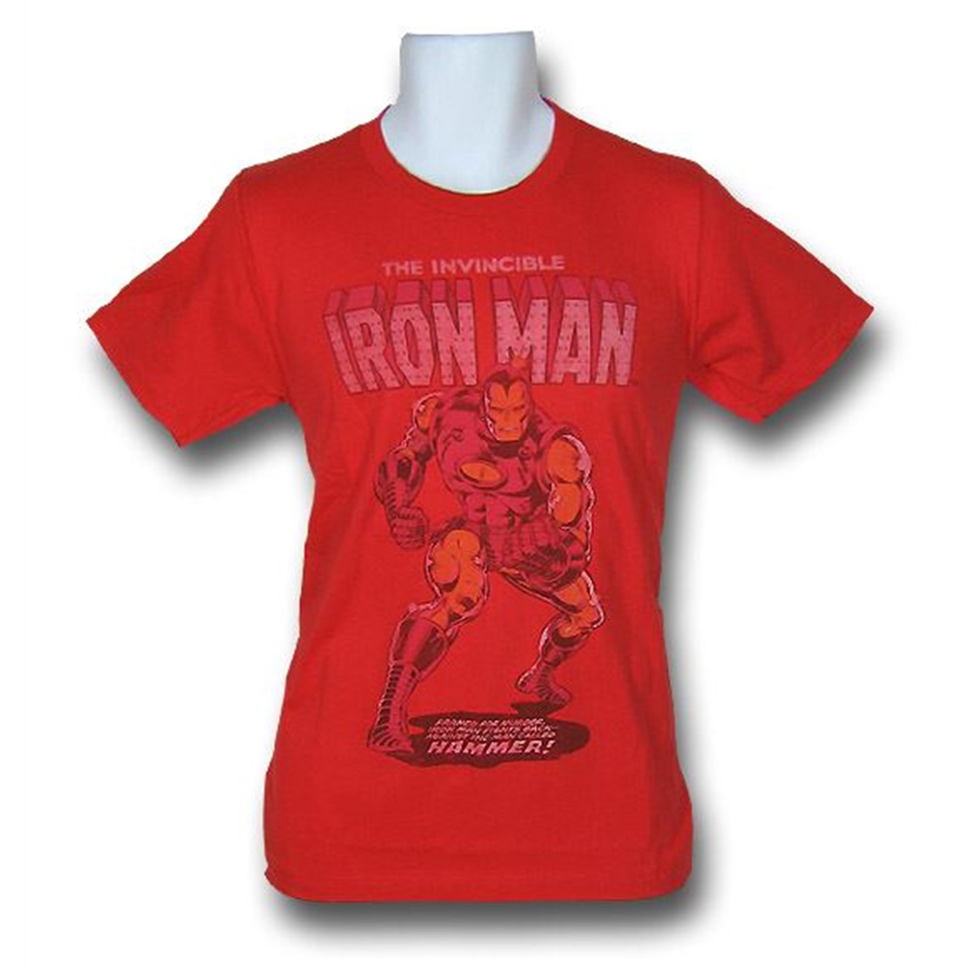Iron Man Issue 126 Red Distressed T-Shirt