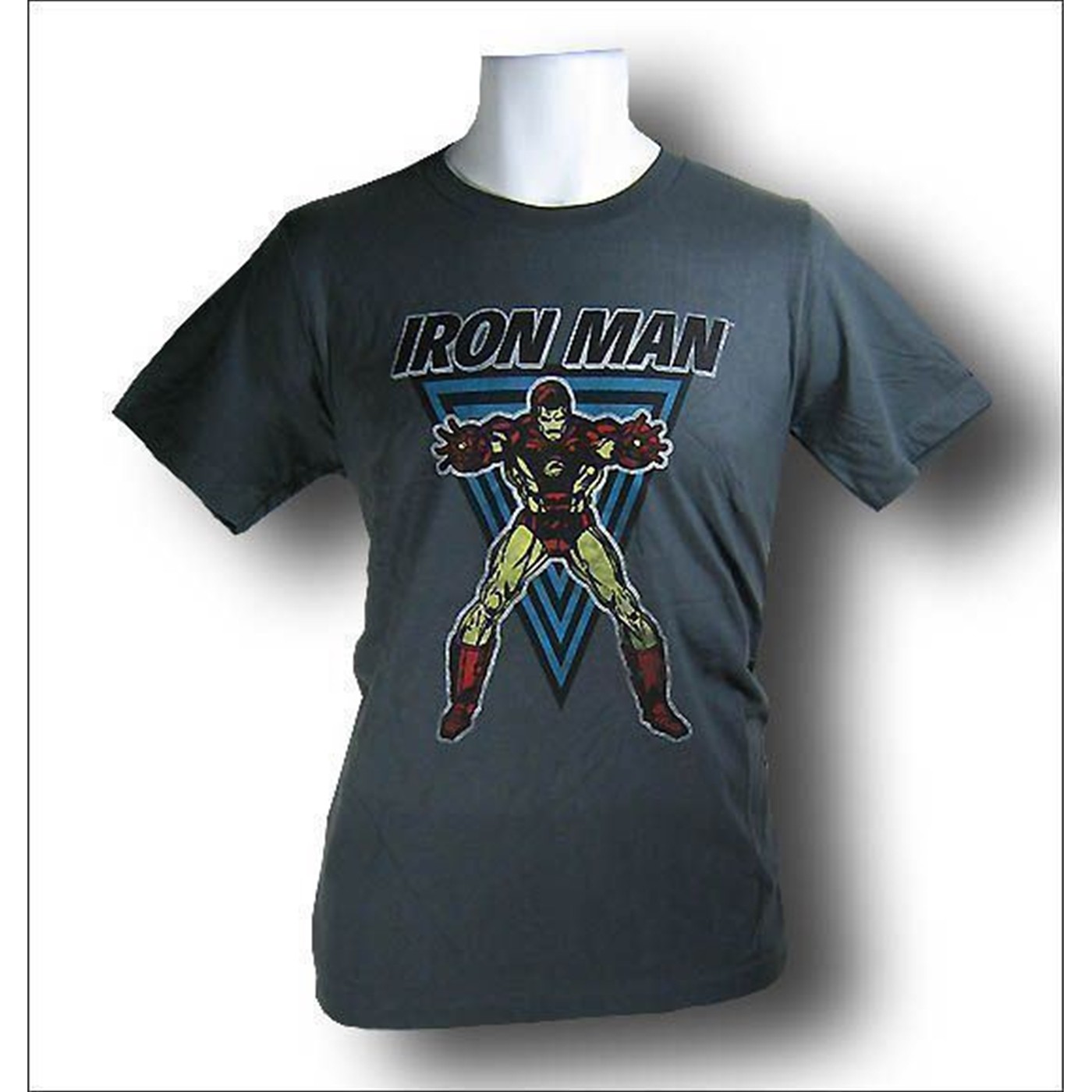 Iron Man Iron Triangle Charcoal T-Shirt
