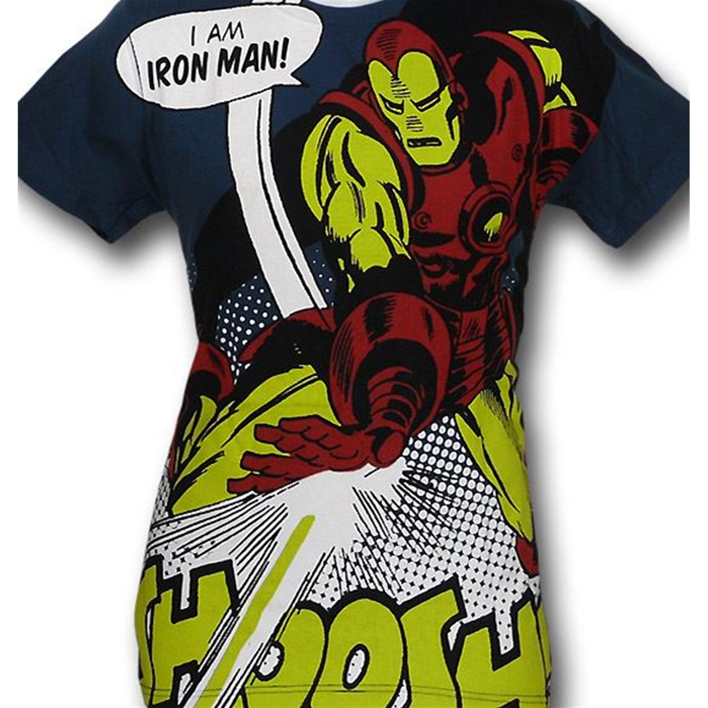 Iron Man Big Print (30 Single) T-Shirt