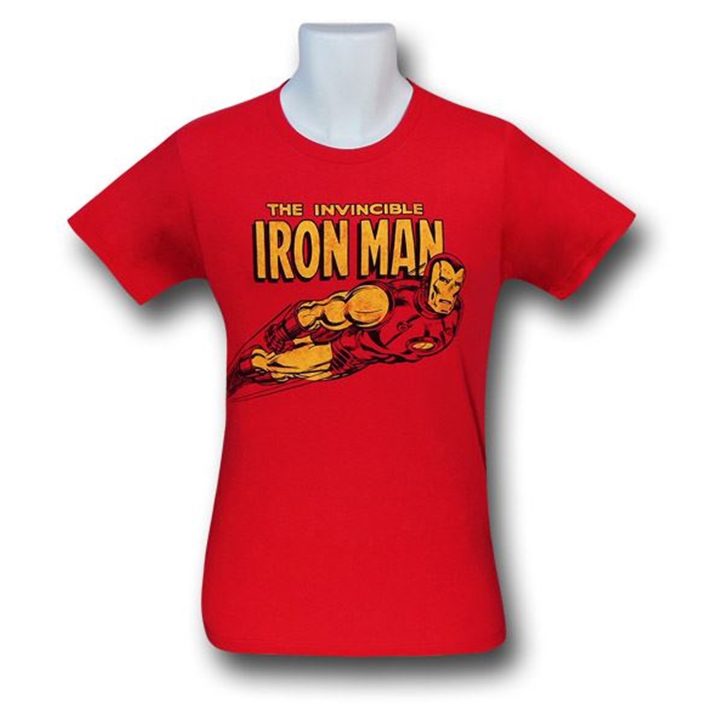 Iron Man Distressed Flight Red 30 Single T-Shirt