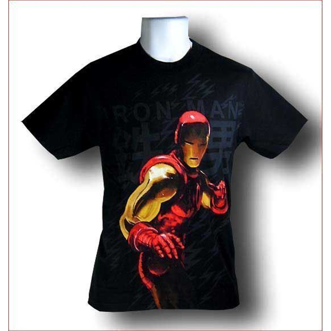 Iron Man Bruce Lee Pose T-Shirt