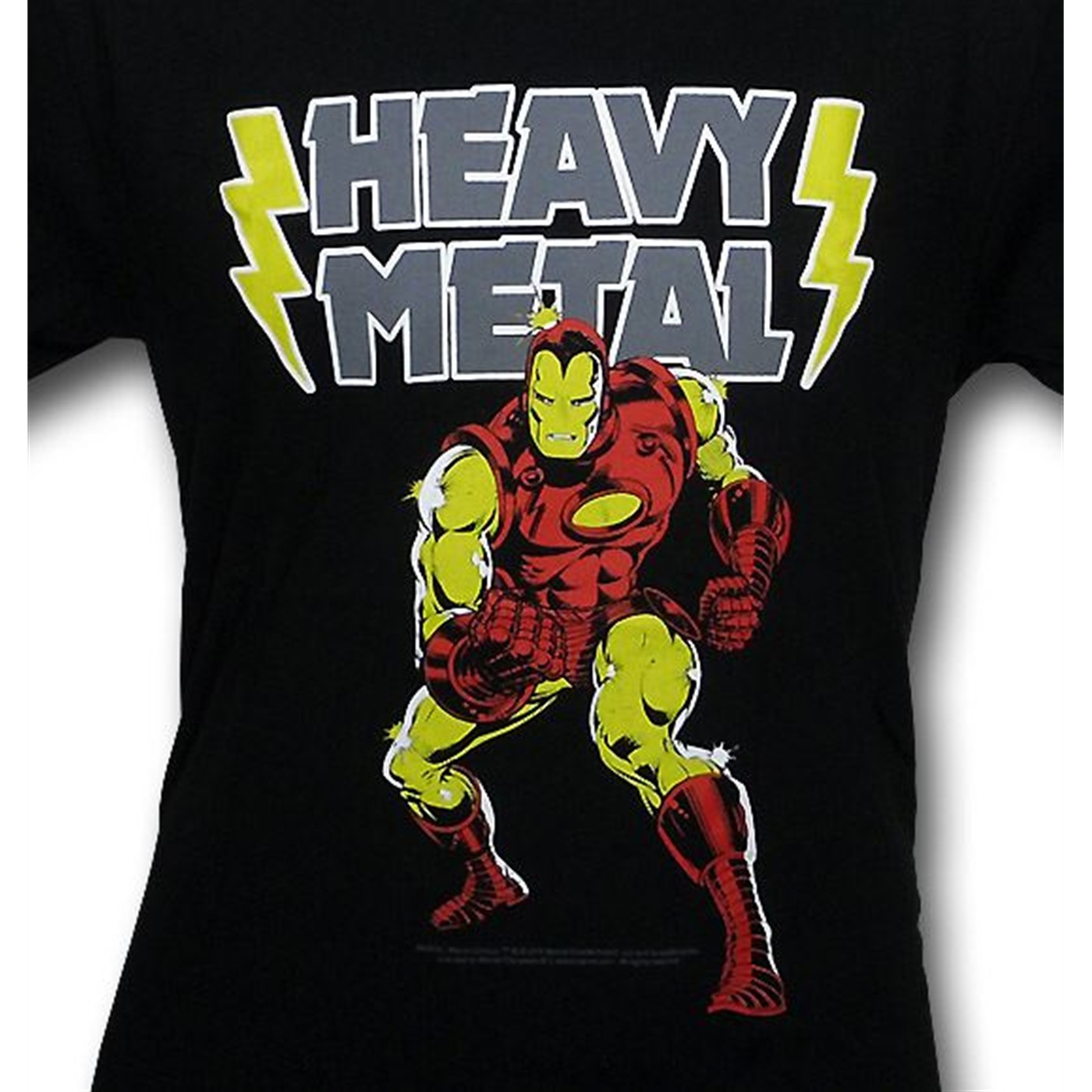 Iron Man Heavy Metal Men's T-Shirt