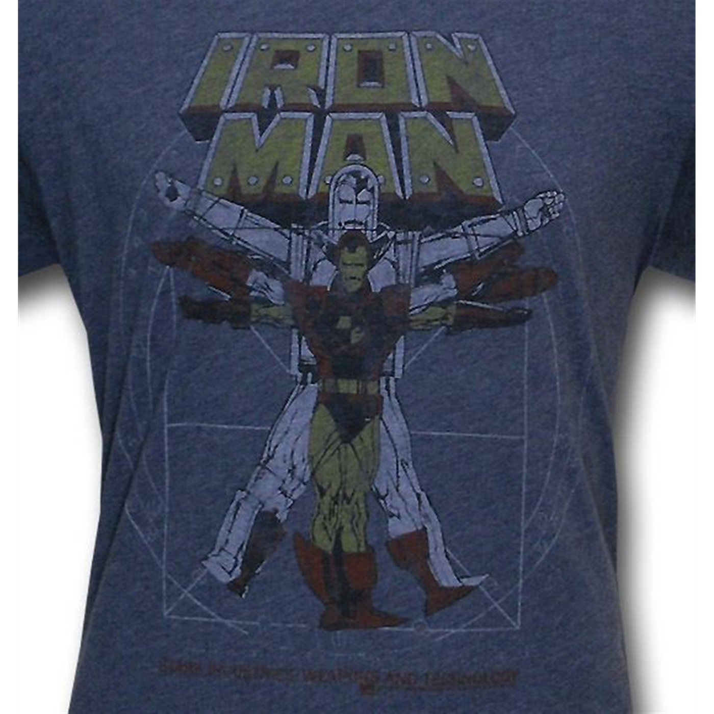 Iron Man Vitruvian Armors Junk Food T-Shirt