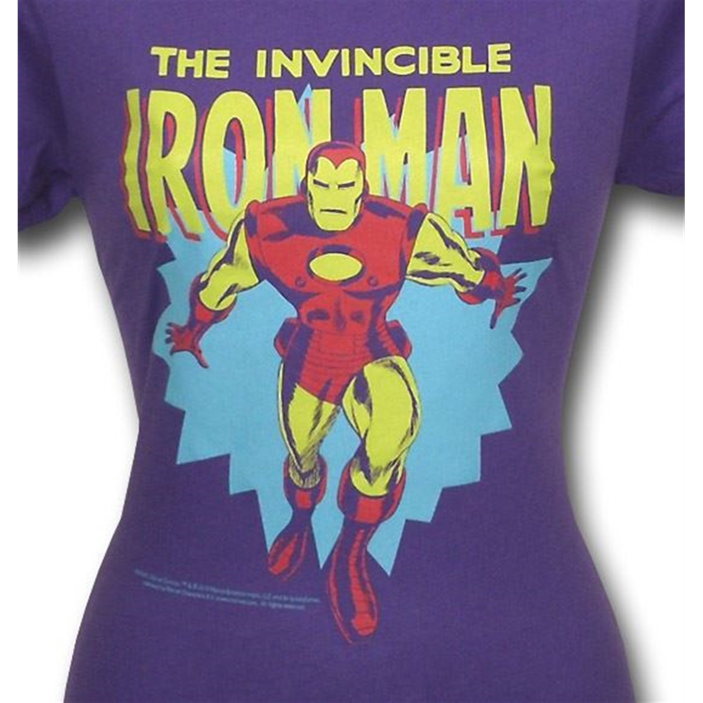 Iron Man Invincible Jr Womens T-Shirt
