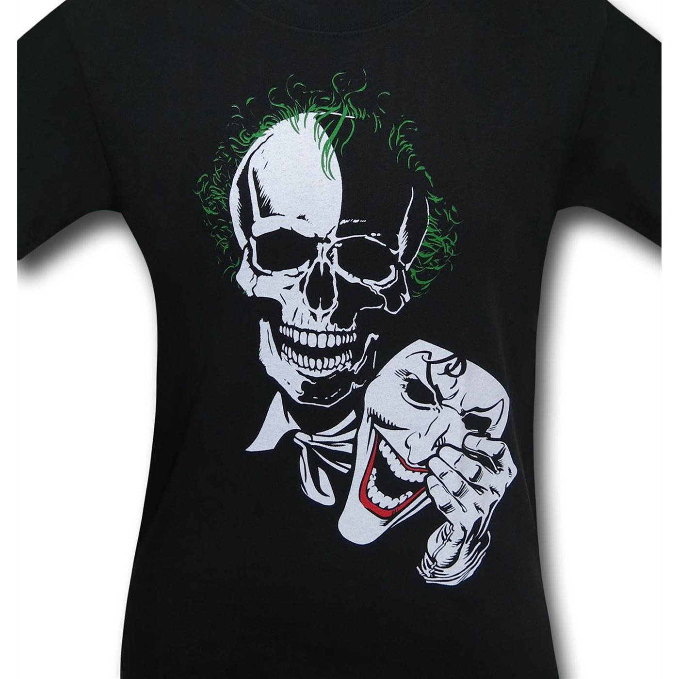 Joker Mask and Skull Men's T-Shirt