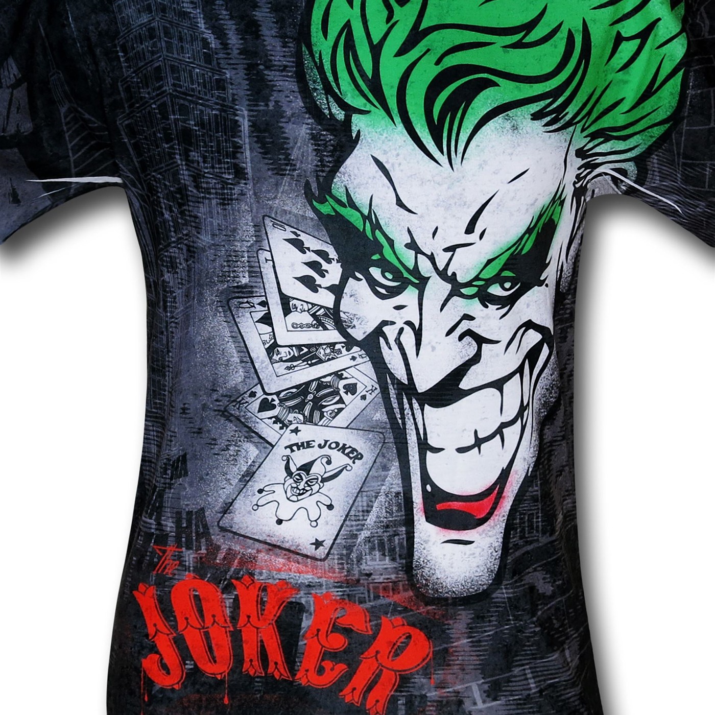 Joker Sprays the City Sublimated T-Shirt