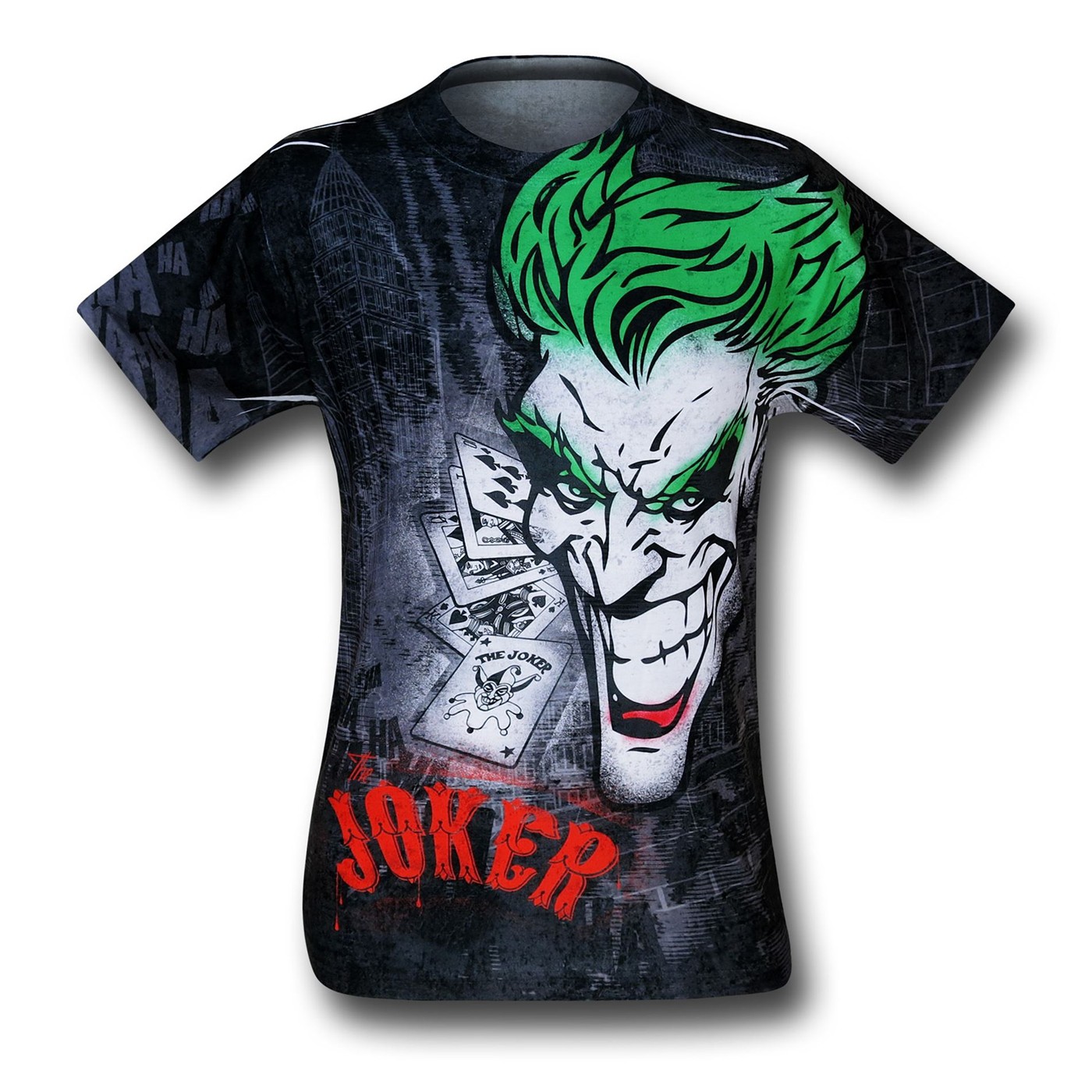 Joker Sprays the City Sublimated T-Shirt