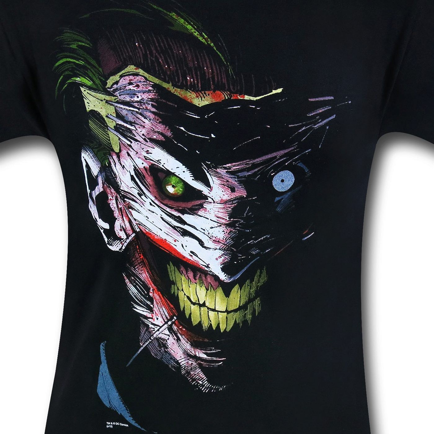 Joker Face Mask By Greg Capullo T-Shirt