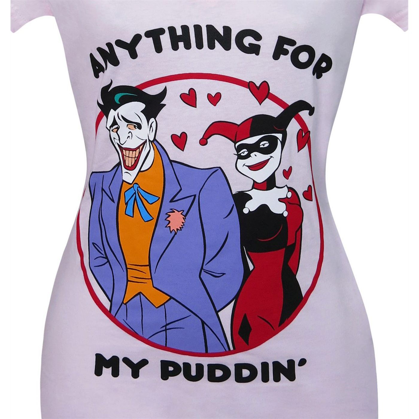 Joker & Harley My Puddin' Women's V-Neck T-Shirt