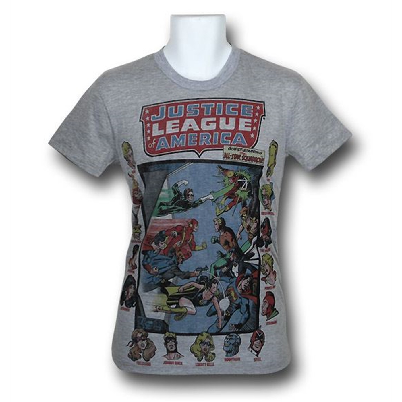 JLA with All-Star Squadron Trunk T-Shirt
