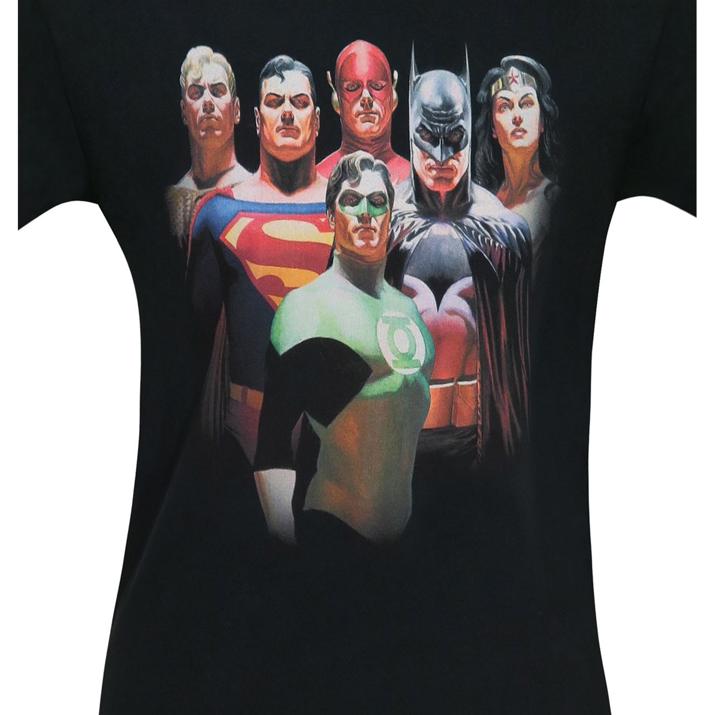 Justice League Alex Ross Roll Call Men's T-Shirt