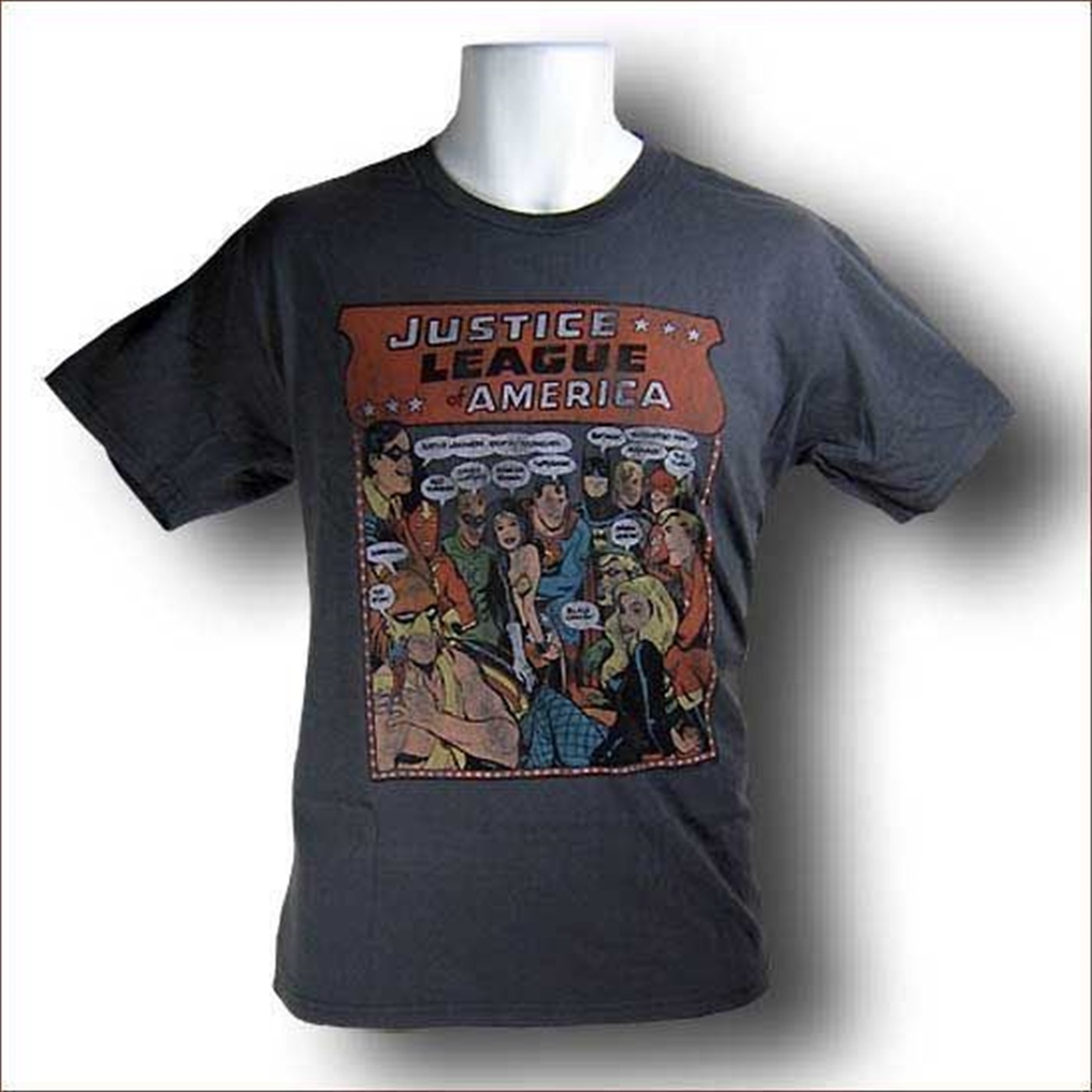 Justice League Group Cover T-Shirt by Junk Food