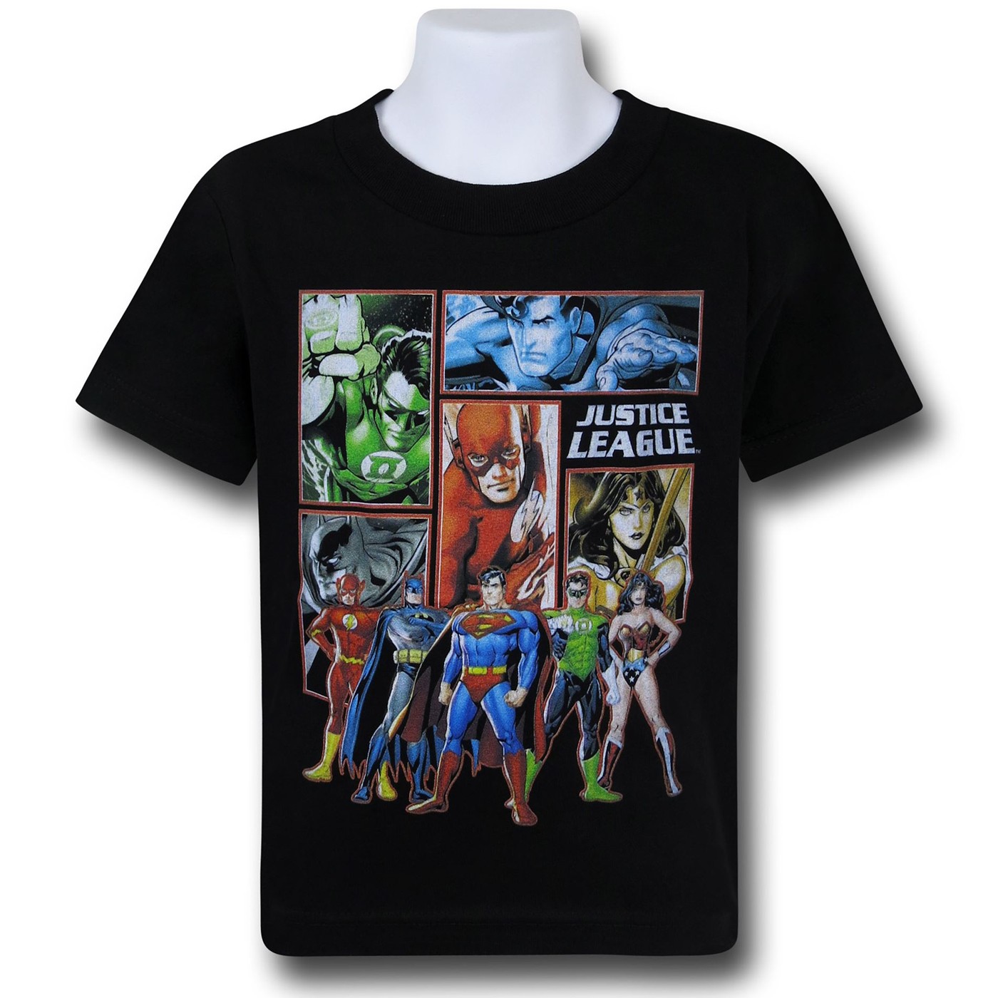 JLA Kids Superhero Stance T-Shirt