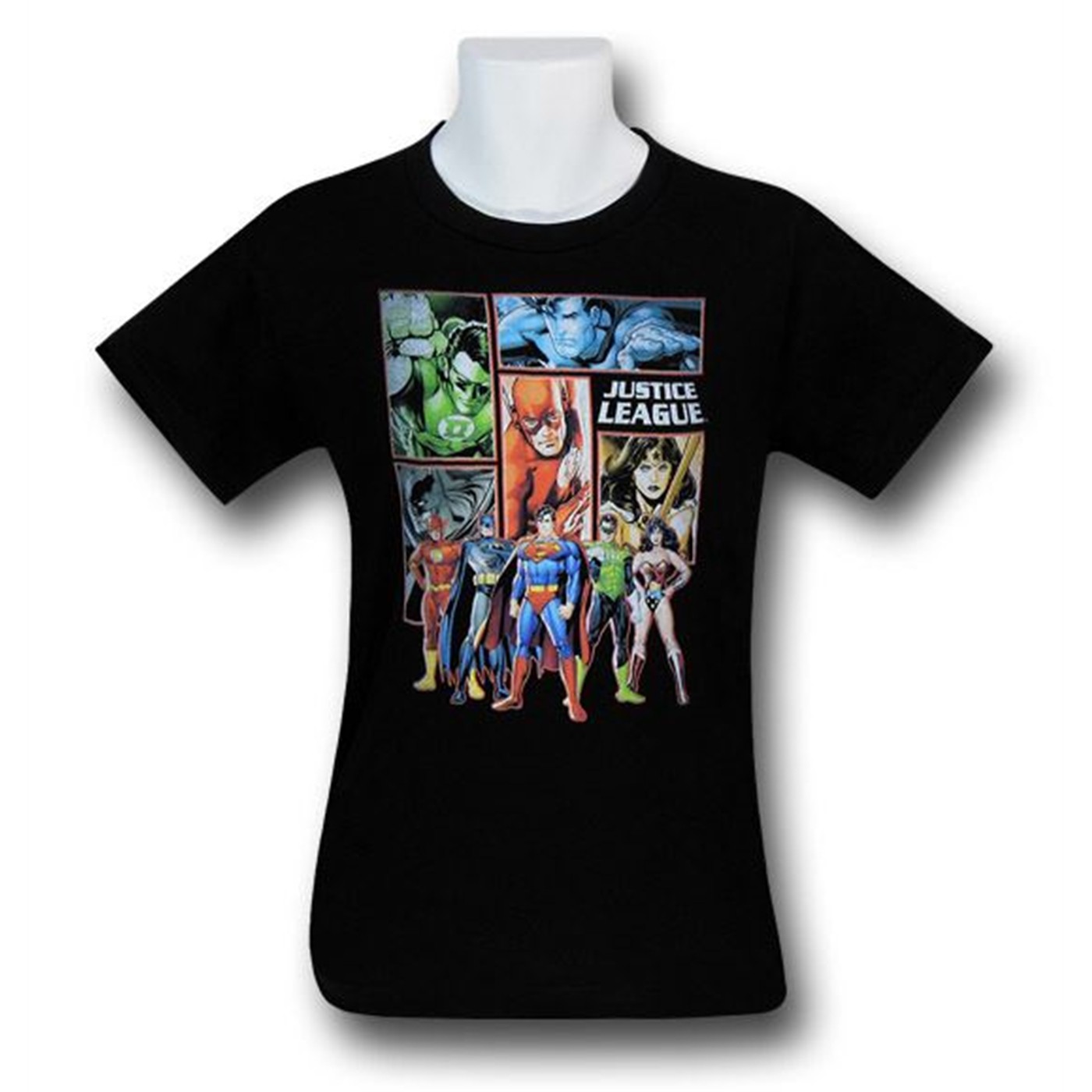 JLA Kids Superhero Stance T-Shirt