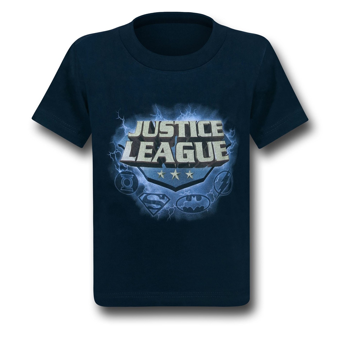 Justice League Storm Logo Kids T-Shirt