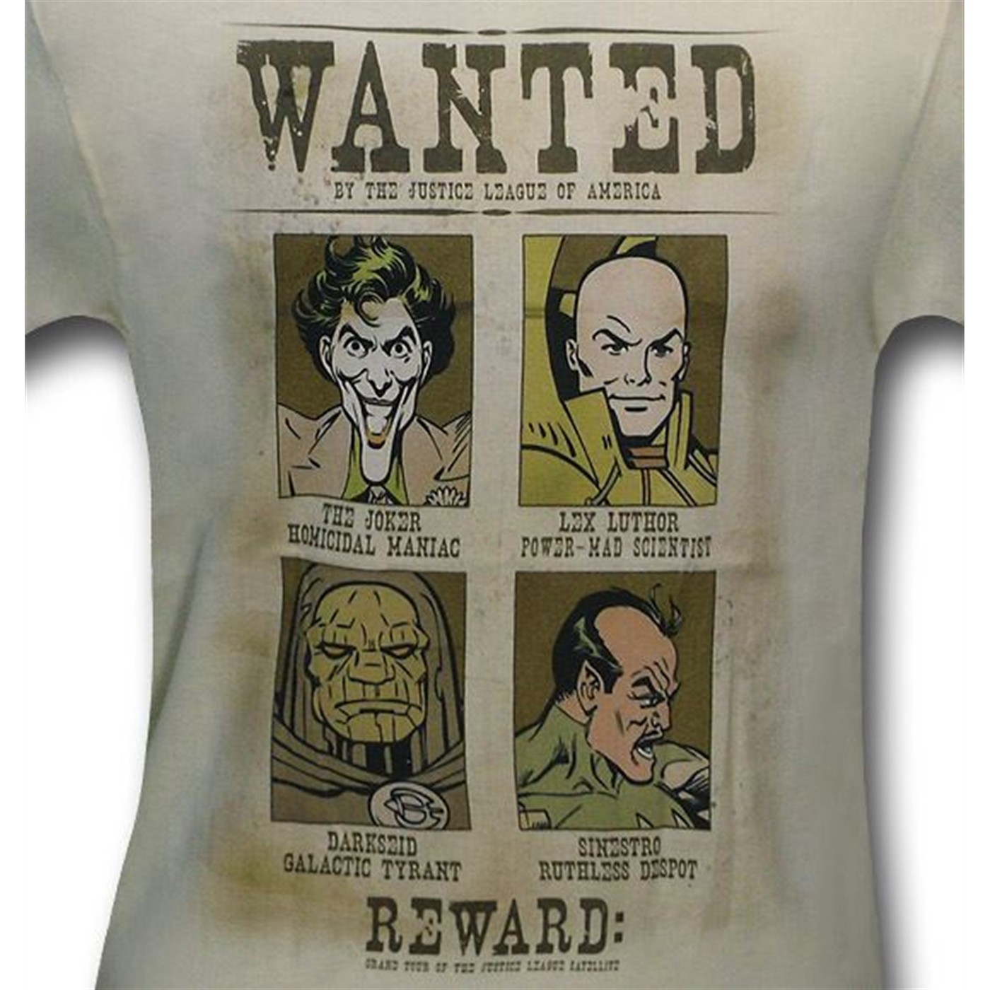 Supervillains Wanted T-Shirt